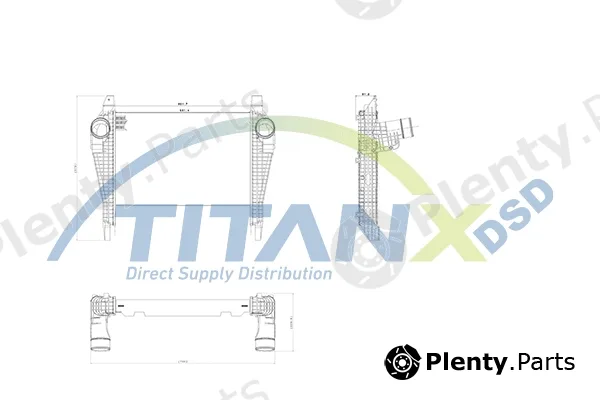 TitanX IX159006 — Charge Air Cooler