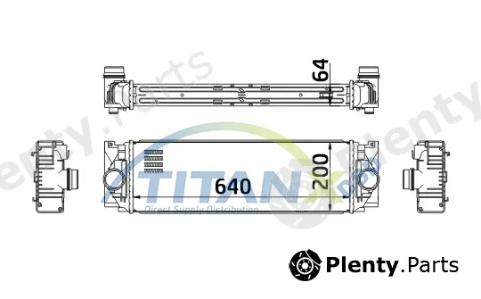 TitanX IC319005 — Charge Air Cooler