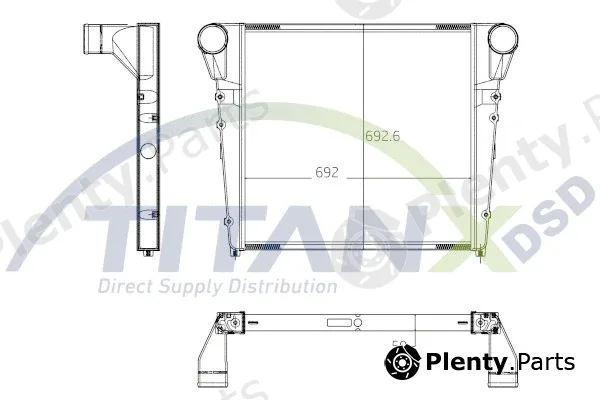 TitanX IX169003 — Charge Air Cooler