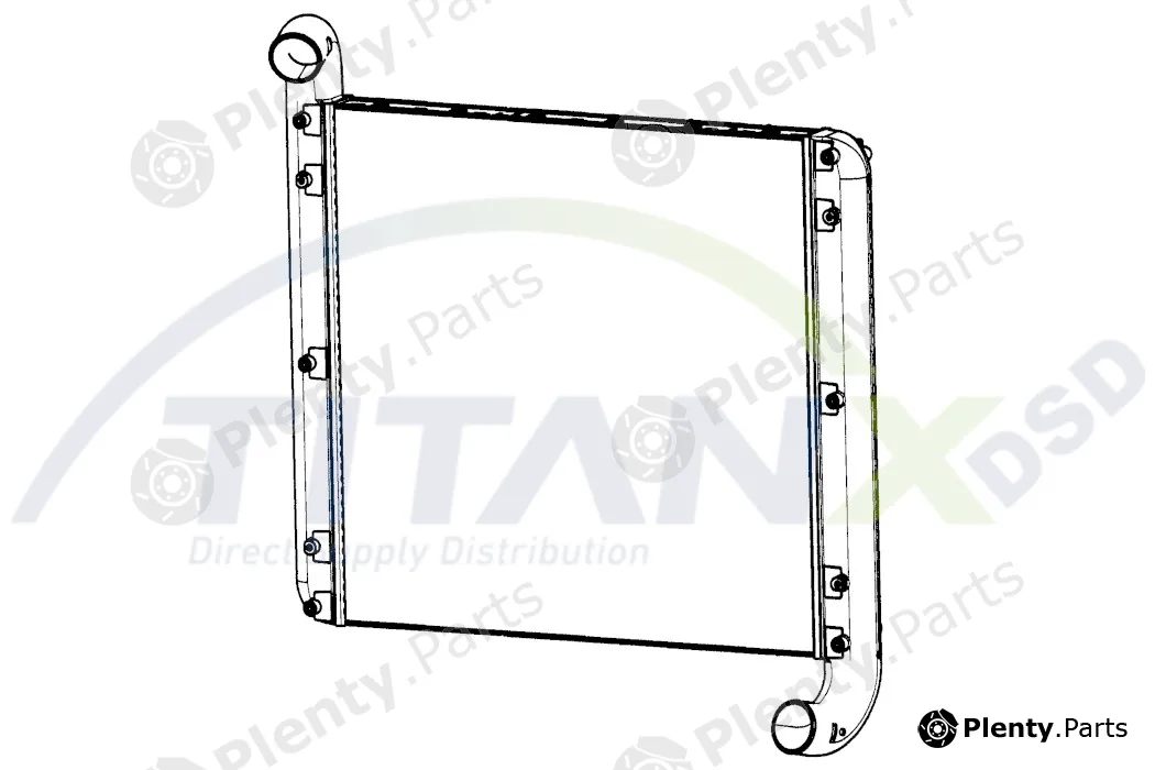 TitanX IX809001 — Charge Air Cooler