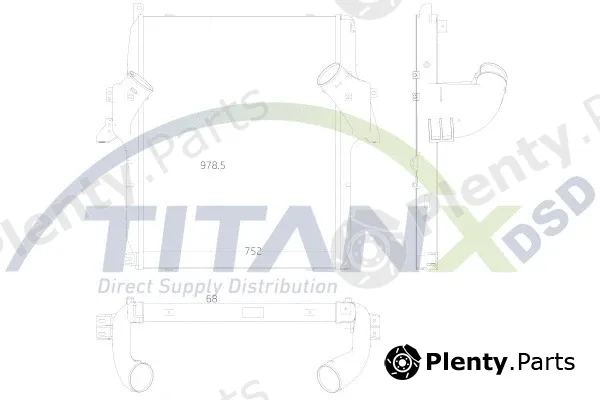 TitanX IX119003 — Charge Air Cooler