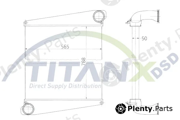 TitanX IX129005 — Charge Air Cooler