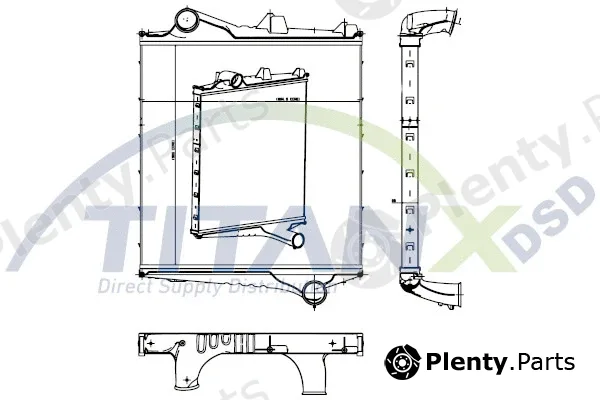 TitanX IX129001 — Charge Air Cooler