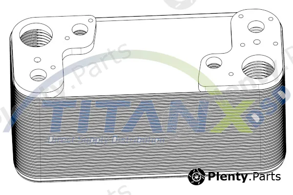 TitanX OX509009 — Oil Cooler, engine oil