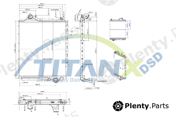TitanX IX129007 — Charge Air Cooler