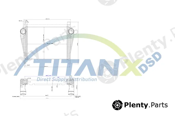 TitanX IX159005 — Charge Air Cooler