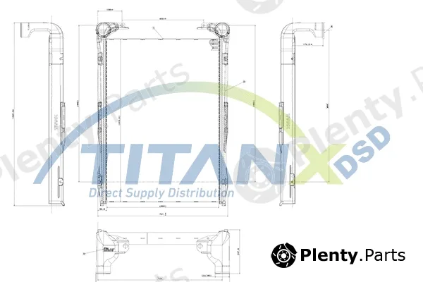 TitanX IX169002 — Charge Air Cooler