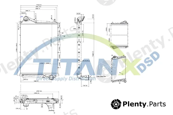 TitanX IX129006 — Charge Air Cooler