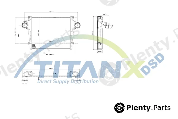 TitanX IX159004 — Charge Air Cooler