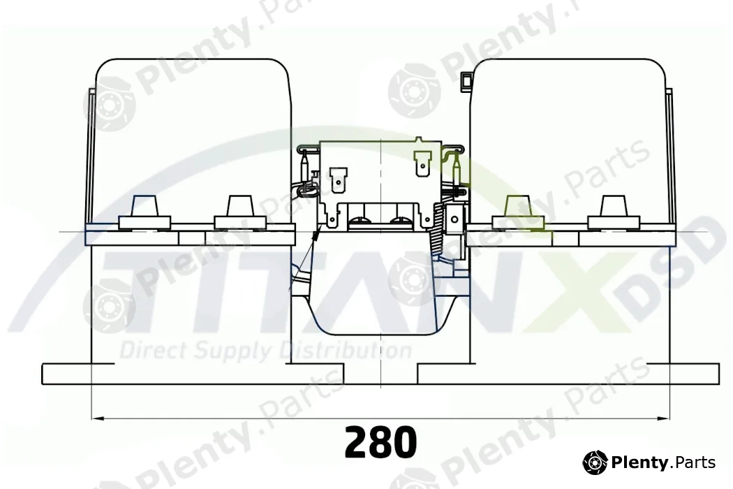 TitanX BL119001 — Interior Blower