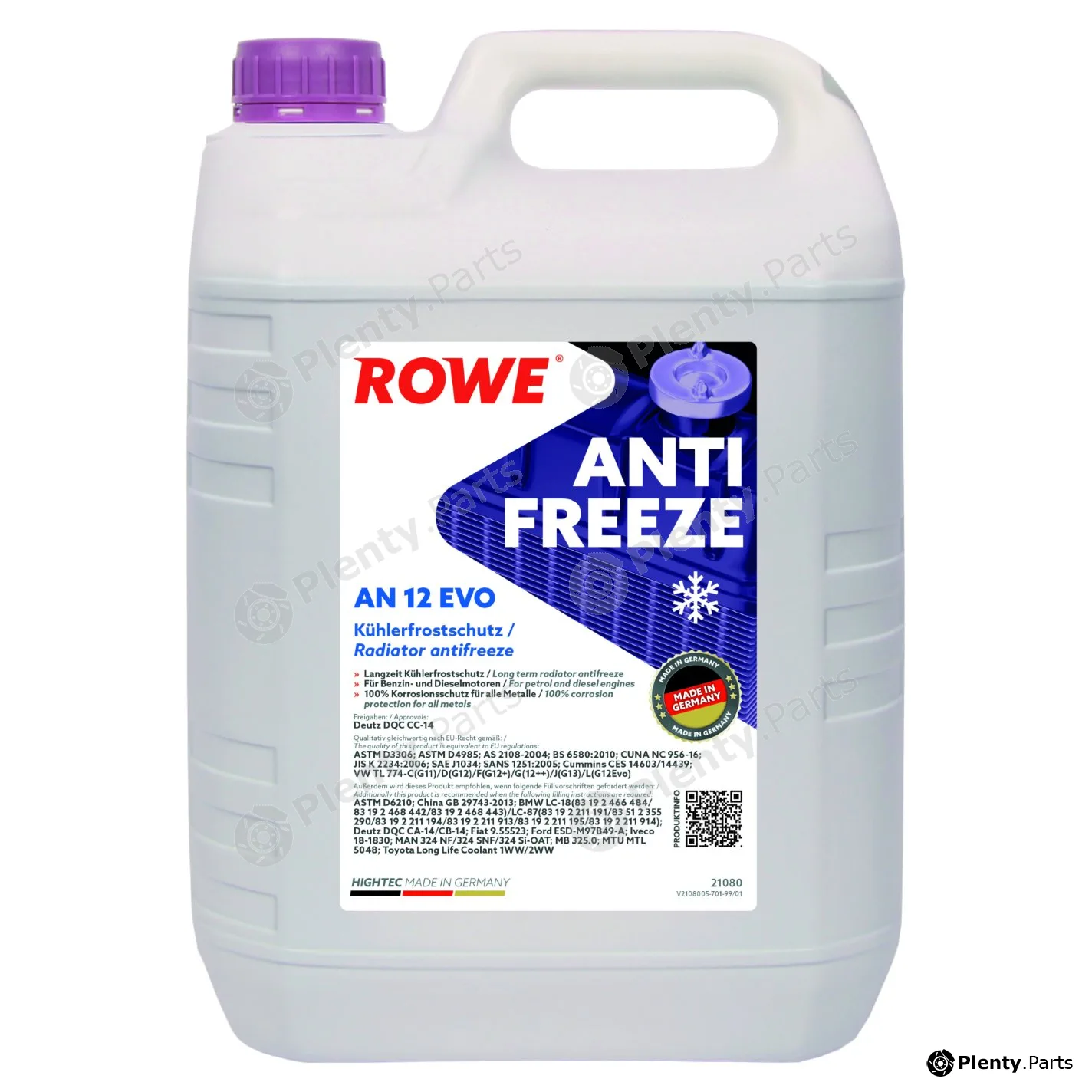 Rowe 21080-0050-99 — Antifreeze HIGHTEC ANTIFREEZE AN 12 EVO (21080)