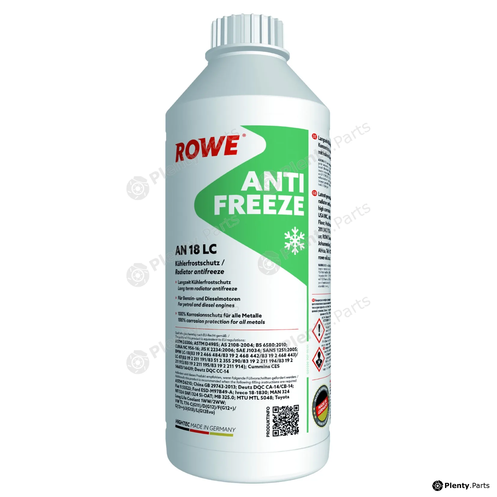 Rowe 21133-0015-99 — Antifreeze HIGHTEC ANTIFREEZE AN 18 LC (21133)
