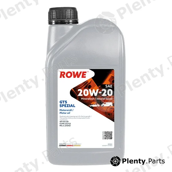 Rowe 20023-0010-99 — Engine Oil HIGHTEC GTS SPEZIAL SAE 20W-20 (20023)