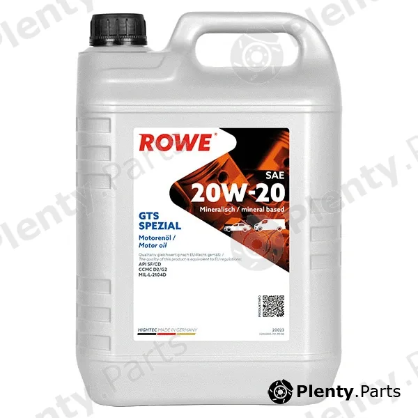 Rowe 20023-0050-99 — Engine Oil HIGHTEC GTS SPEZIAL SAE 20W-20 (20023)