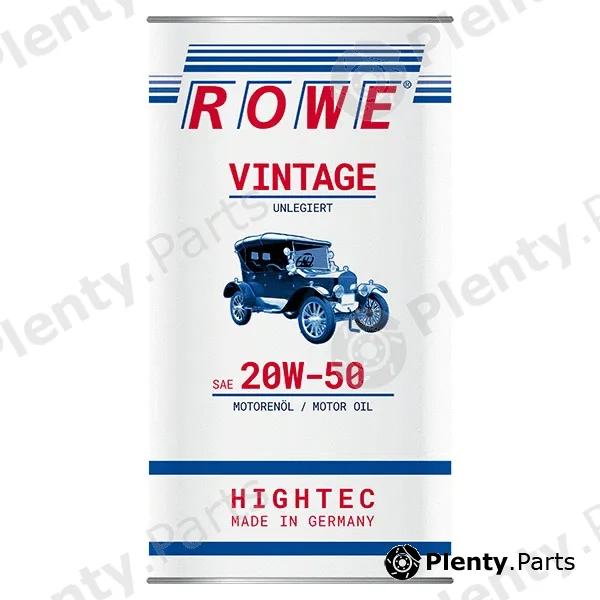 Rowe 20218-0050-99 — Engine Oil HIGHTEC VINTAGE SAE 20W-50 UNLEGIERT (20218)