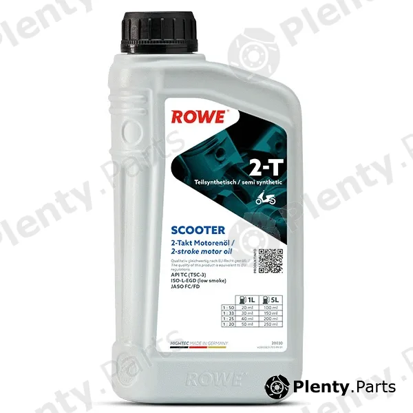 Rowe 20030-0010-99 — 2-stroke engine oil HIGHTEC 2-T SCOOTER (20030)