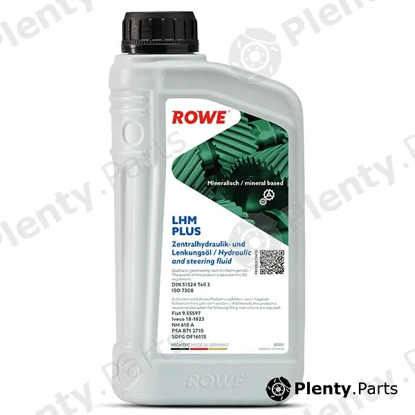 Rowe 30501-0010-99 — Steering Gear Oil HIGHTEC LHM PLUS (30501)