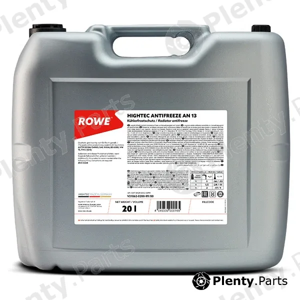Rowe 21062-0200-99 — Antifreeze HIGHTEC ANTIFREEZE AN 13 (21062)