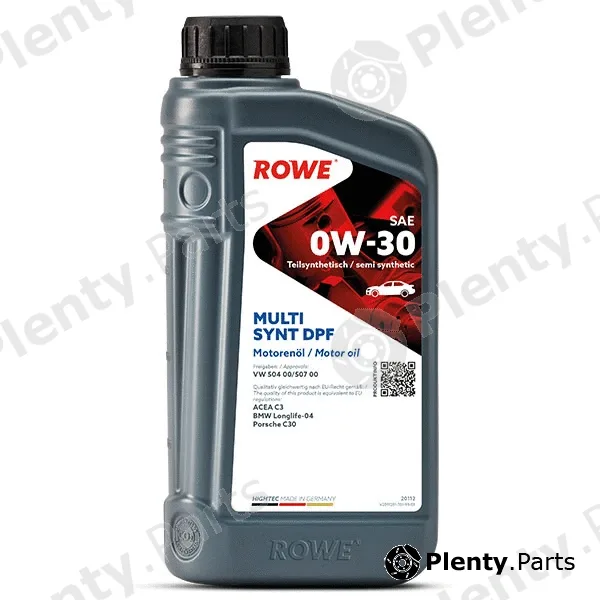Rowe 20112-0010-99 — Engine Oil HIGHTEC MULTI SYNT DPF SAE 0W-30 (20112)