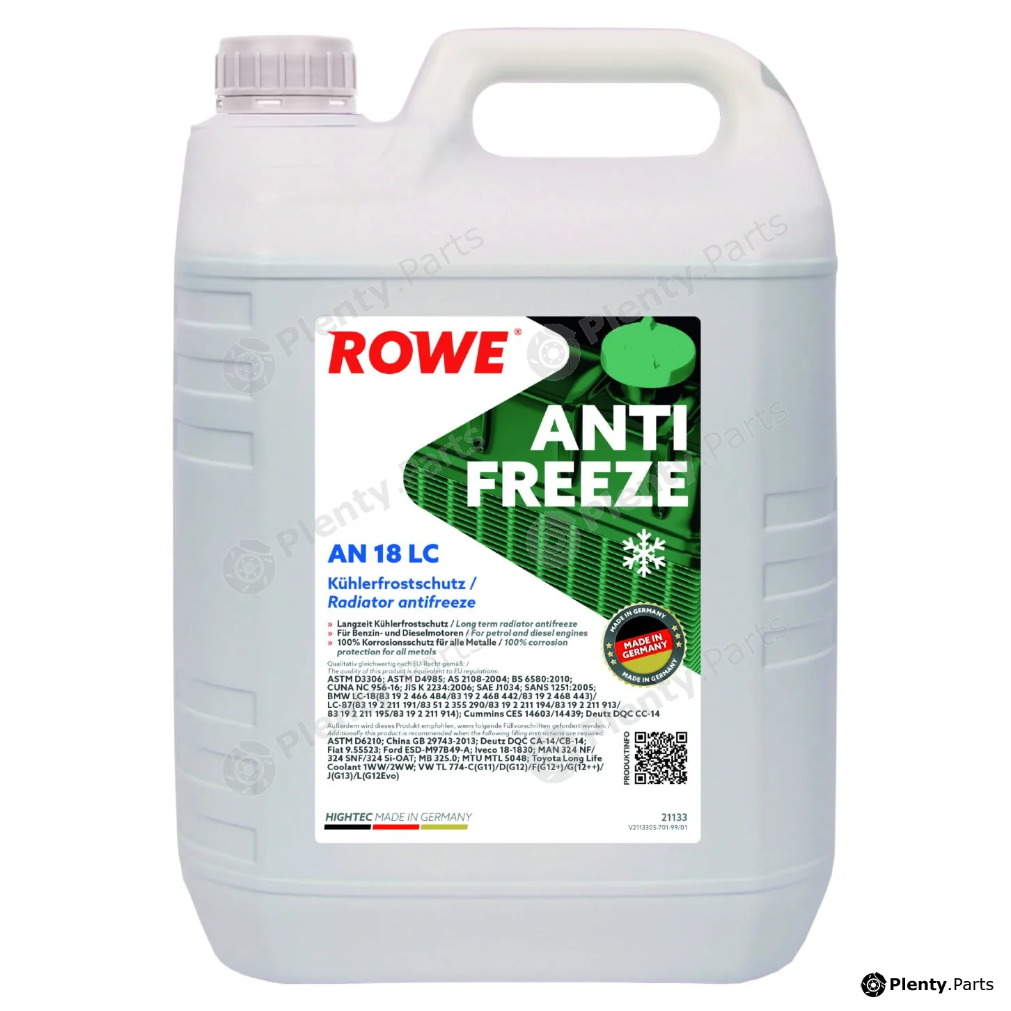Rowe 21133-0050-99 — Antifreeze HIGHTEC ANTIFREEZE AN 18 LC (21133)