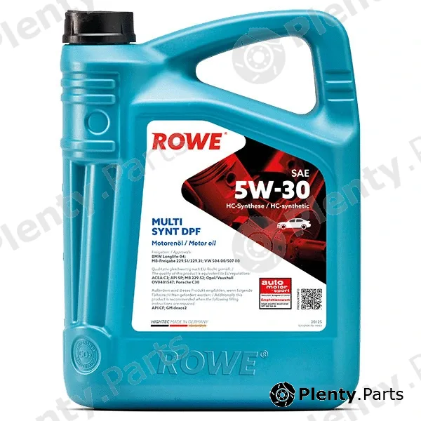 Rowe 20125-0040-99 — Engine Oil HIGHTEC MULTI SYNT DPF SAE 5W-30 (20125)