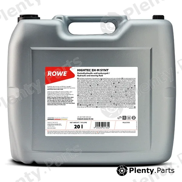 Rowe 30509-0200-99 — Steering Gear Oil HIGHTEC ZH-M SYNT (30509)