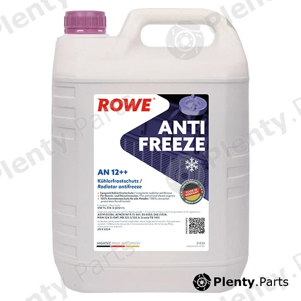 Rowe 21033-0050-99 — Antifreeze HIGHTEC ANTIFREEZE AN 12 ++ (21033)
