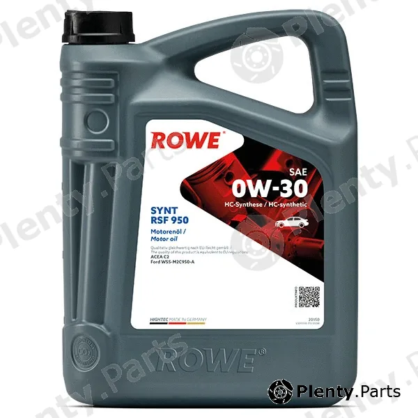Rowe 20150-0040-99 — Engine Oil HIGHTEC SYNT RSF 950 SAE 0W-30 (20150)