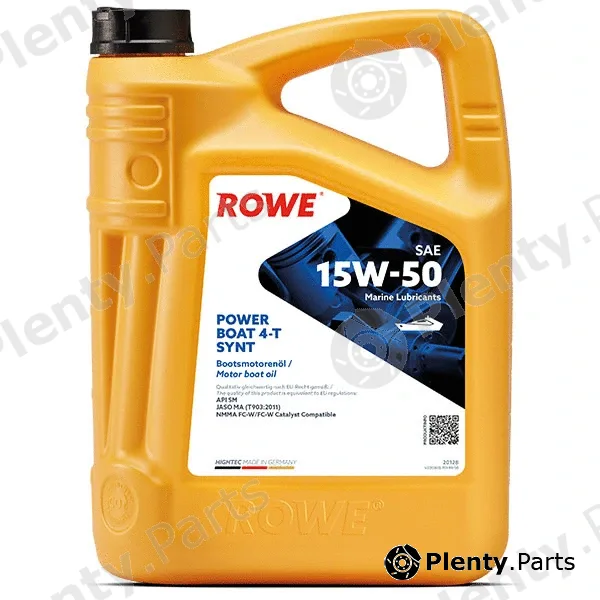Rowe 20128-0050-99 — Engine Oil HIGHTEC POWER BOAT 4-T SAE 15W-50 SYNT (20128)