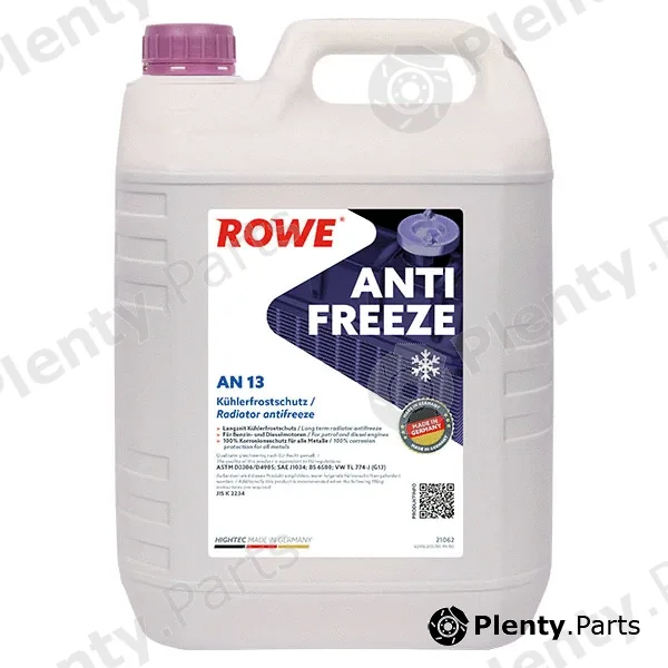 Rowe 21062-0050-99 — Antifreeze HIGHTEC ANTIFREEZE AN 13 (21062)