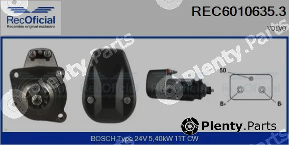 Recoficial REC6010635.3 — Starter