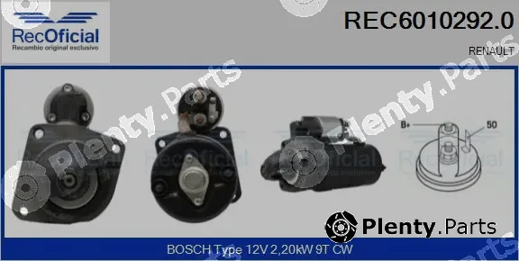 Recoficial REC6010292.0 — Starter