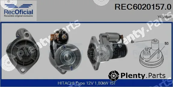 Recoficial REC6020157.0 — Starter