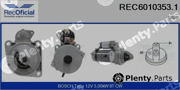 Recoficial REC6010353.1 — Starter