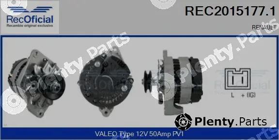 Recoficial REC2015177.1 — Alternator