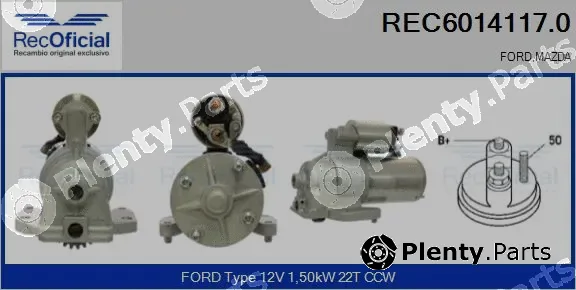 Recoficial REC6014117.0 — Starter