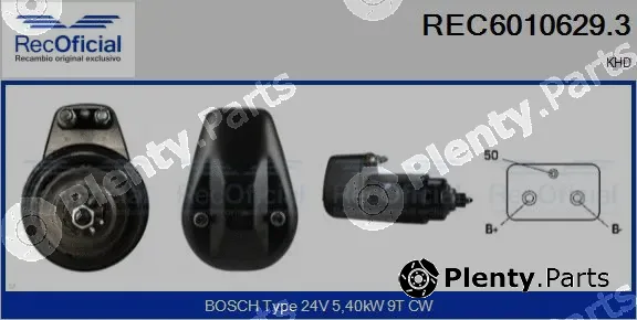 Recoficial REC6010629.3 — Starter