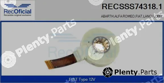 Recoficial RECSSS74318.1 — Steering Angle Sensor