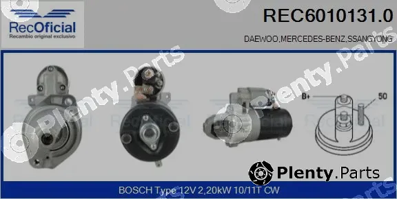 Recoficial REC6010131.0 — Starter