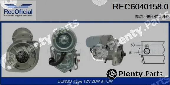Recoficial REC6040158.0 — Starter