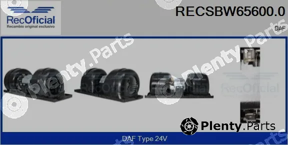 Recoficial RECSBW65600.0 — Interior Blower