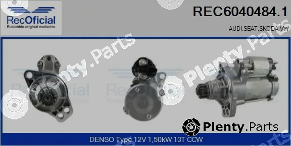 Recoficial REC6040484.1 — Starter