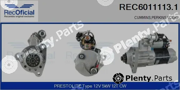 Recoficial REC6011113.1 — Starter