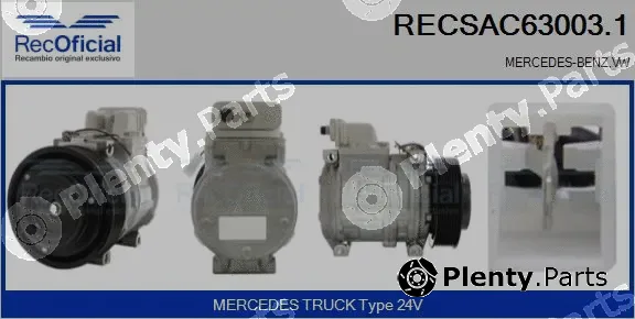 Recoficial RECSAC63003.1 — Compressor, air conditioning