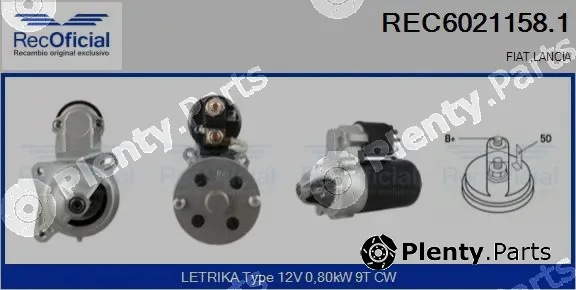 Recoficial REC6021158.1 — Starter