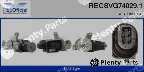 Recoficial RECSVG74029.1 — EGR Valve