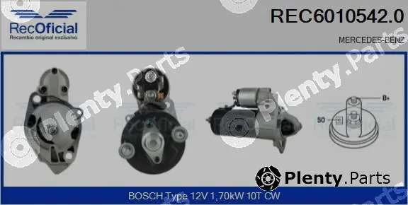 Recoficial REC6010542.0 — Starter