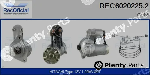 Recoficial REC6020225.2 — Starter