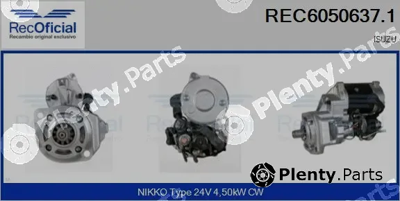 Recoficial REC6050637.1 — Starter