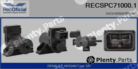 Recoficial RECSPC71000.1 — Pressure Converter, exhaust control